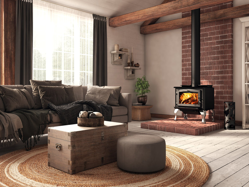 Osburn 1700 Wood Stove Compact High-Efficiency Heating Indoor OB01700