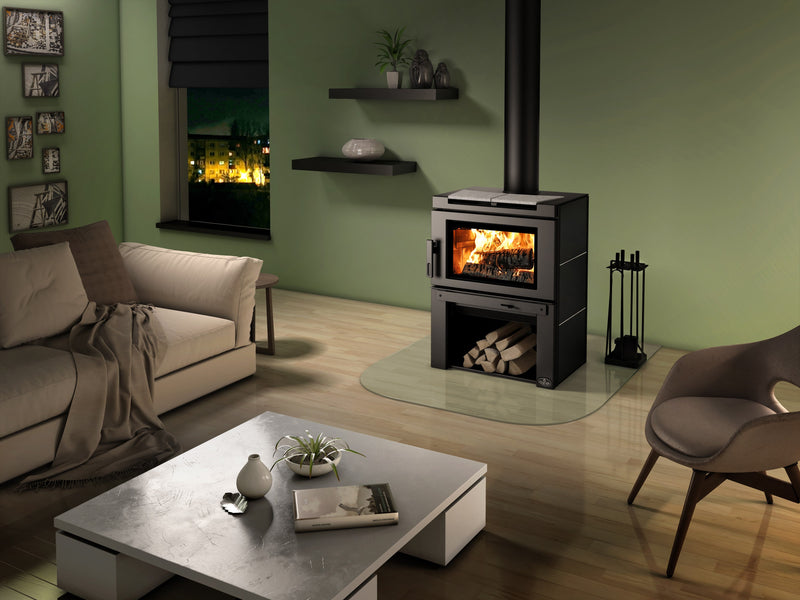 Osburn Matrix Wood Stove with Blower High-Performance Heating Indoor OB02032