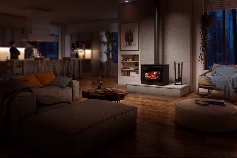 Osburn 2000 Inspire Wood Stove High-Efficiency Heating Indoor OB02042