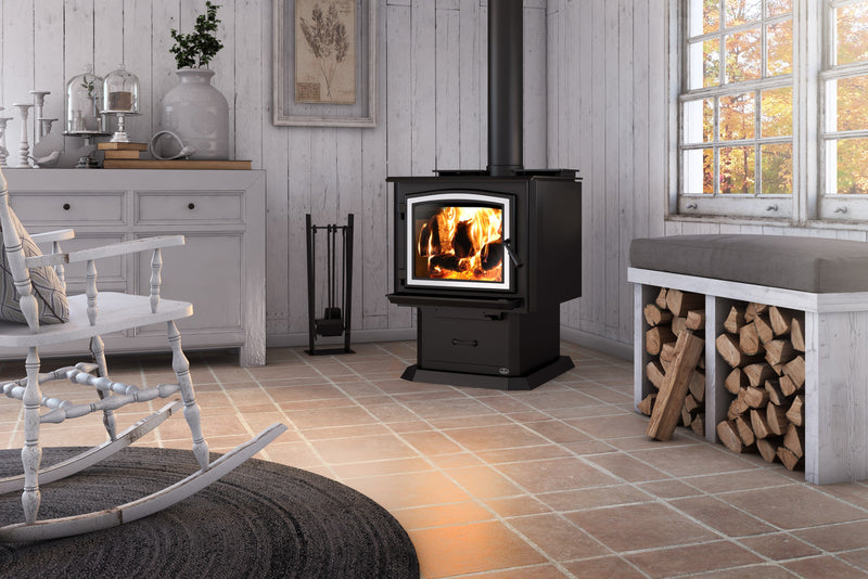 Osburn 3300 Wood Stove High-Efficiency Heating Indoor OB03300