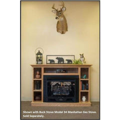 Buck Stove Prestige Mantel Accessory for Manhattan Gas Stove Indoor PA KDMMANPRES Series