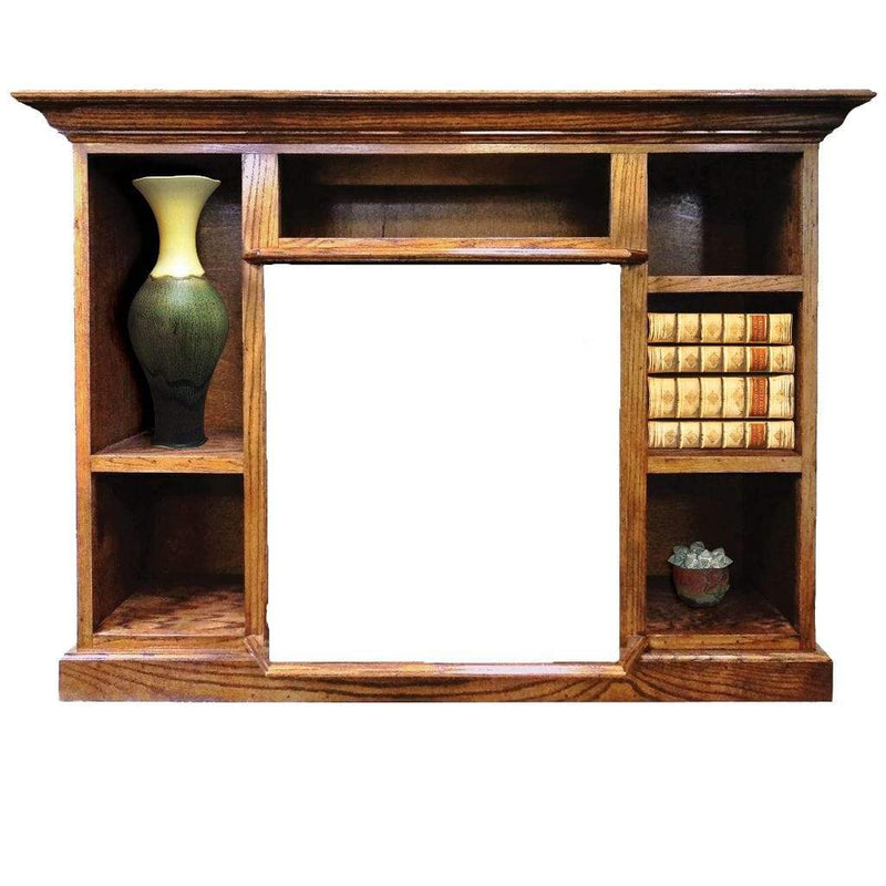 Buck Stove Prestige Bookcase Mantel Accessory Gas Stove Indoor PA KDM1127PRES Series