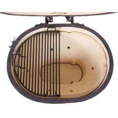 Primo All-In-One Oval Junior Ceramic Charcoal Grill PGCJRC