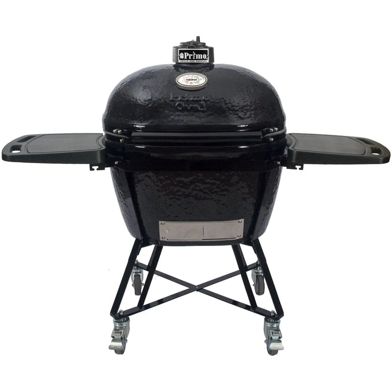 Primo All-In-One Oval X-Large Ceramic Charcoal Grill PGCXLC