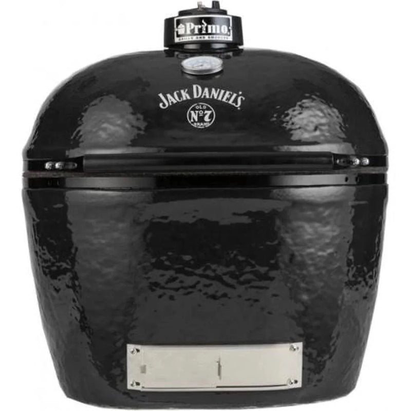 Primo Jack Daniel’s Edition Oval XL 400 Ceramic Kamado Charcoal Grill Head PGCXLHJ