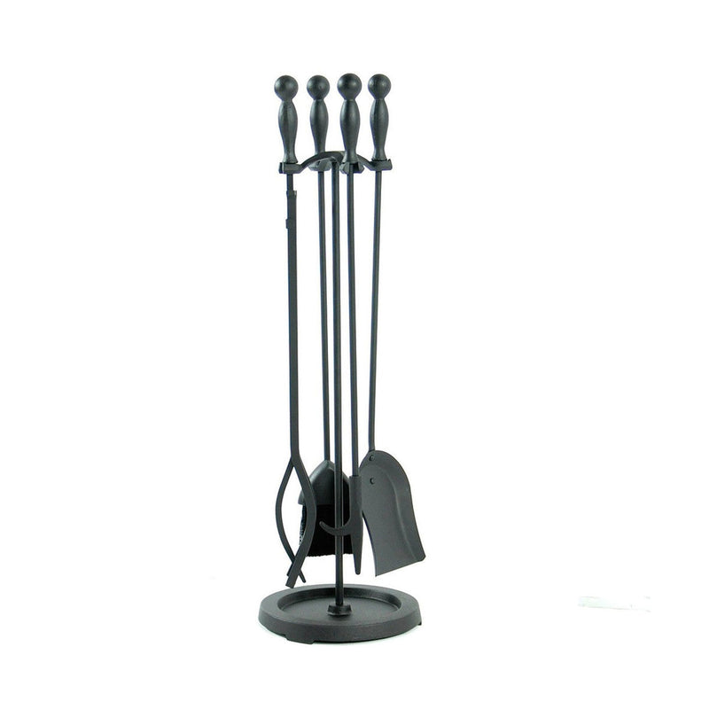 Pilgrim 5 Piece Matte Black Tool Set Iron Ball Handles 18029
