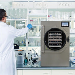 Harvest Right Scientific Freezer Dryer with Oil Free Pump in Stainless Steel, Medium (HRFDMSC)