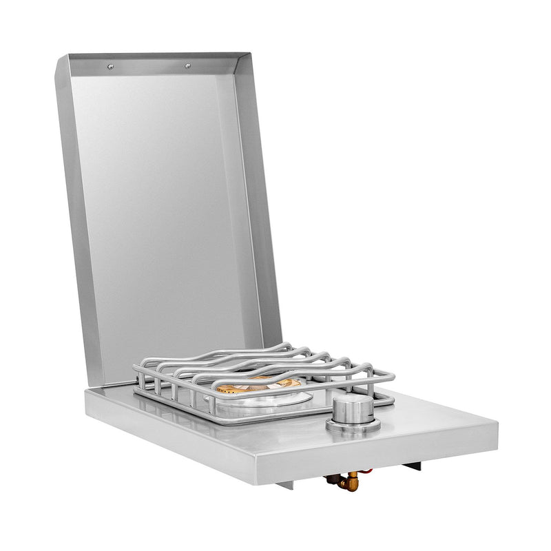 Summerset 15,000 BTU Sizzler Series Drop‑In Single Side Burner Natural Gas/Propane Outdoor SSSB1-LP