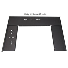 Buck Stove Standard Trim Kit for Gas and Wood Stove Accessory Indoor PA FP Series