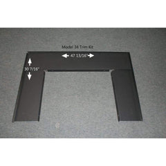 Buck Stove Standard Trim Kit for Gas and Wood Stove Accessory Indoor PA FP Series