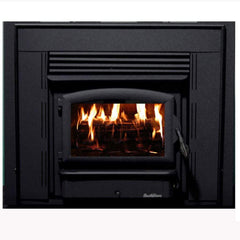 Buck Stove Model 21ZC Zero Clearance Non-Catalytic Wood Burning Stove with Blower Wood Fuel FP ZC21