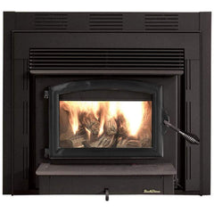 Buck Stove Model 74ZC Zero Clearance Freestanding Wood Burning Stove with Blower Indoor FP ZC74 Series