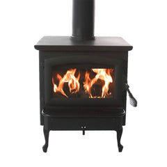 Buck Stove Model 81 Non-Catalytic Wood Burning Stove with Blower Indoor FP 81 Series