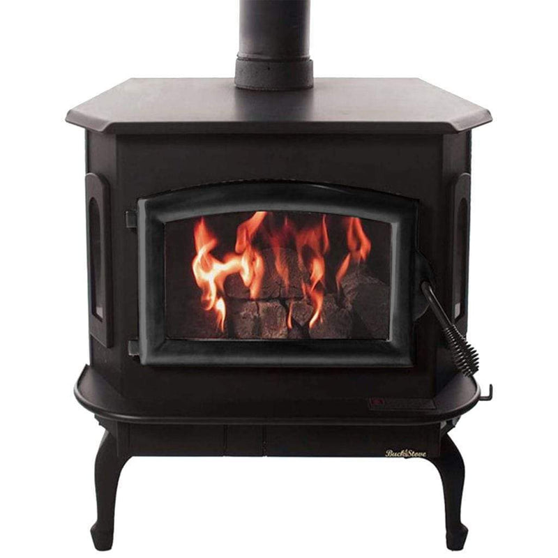 Buck Stove Model 81 Non-Catalytic Wood Burning Stove with Blower Indoor FP 81 Series