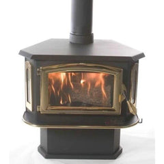 Buck Stove Model 81 Non-Catalytic Wood Burning Stove with Blower Indoor FP 81 Series