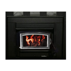 Buck Stove Model 21ZC Zero Clearance Non-Catalytic Wood Burning Stove with Blower Wood Fuel FP ZC21