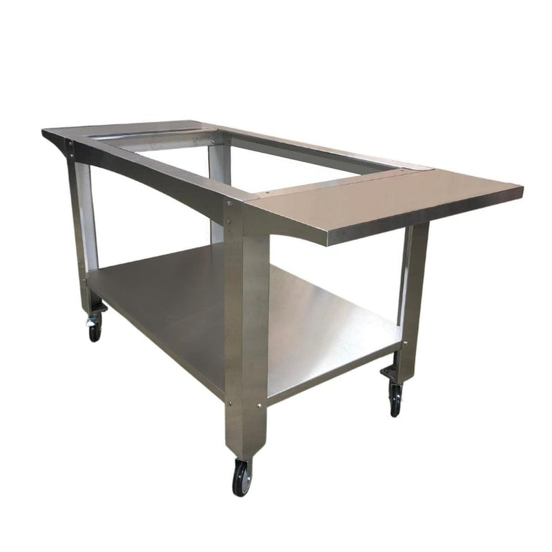 WPPO 55 Inch Karma Series Oven Cart 201 Construction Heavy Duty Outdoor WKAC-K04S-201